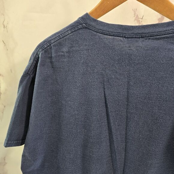 Roy Troll T Shirt Mens XL Blue Salmon Long May You Run Crew Neck Tee T 2021 - Picture 5 of 11